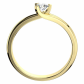 Polina Gold Briliant prsten ze žlutého zlata