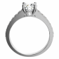 Orlena Silver zásnubní prsten ze stříbra
