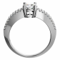 Ruby Silver zásnubní prsten ze stříbra