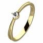 Joni Gold zásnubní prsten ze žlutého zlata