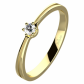 Kelsi Gold zásnubní prsten ze žlutého zlata