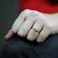 Darina W Briliant (5 mm) zásnubní prsten v bílém zlatě