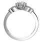 Dajana Silver zásnubní prsten ze stříbra
