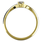 Neve G Eko Briliant II. zásnubní prsten ze žlutého zlata