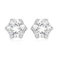 Ariana S White Topaz stříbrné náušnice s bílým topazem