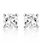 Citra S White Topaz stříbrné náušnice s bílým topazem