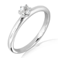 Thalia S White Topaz - prsten ze stříbra s bílým topazem