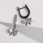 Poppy stříbrné náušnice se zirkony