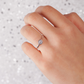 Zlatovláska Princess White zásnubní prsten z bílého zlata
