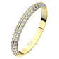 Afrodita II. G Briliant prsten ze žlutého zlata