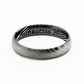 Veneta Damascus Steel snubní prsteny z chirurgické oceli