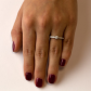 Valeris Silver jemný zásnubní prsten ze stříbra