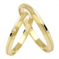 Honora Gold - jemné snubní prstýnky ze žlutého zlata