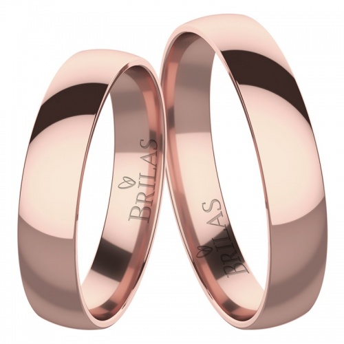 Absolon Red  - elegantní snubní prsteny z růžového zlata 