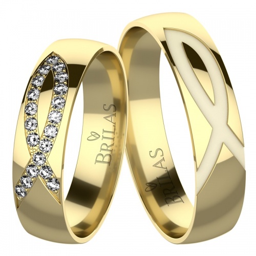 Alfa Gold - snubní prsteny ze žlutého zlata