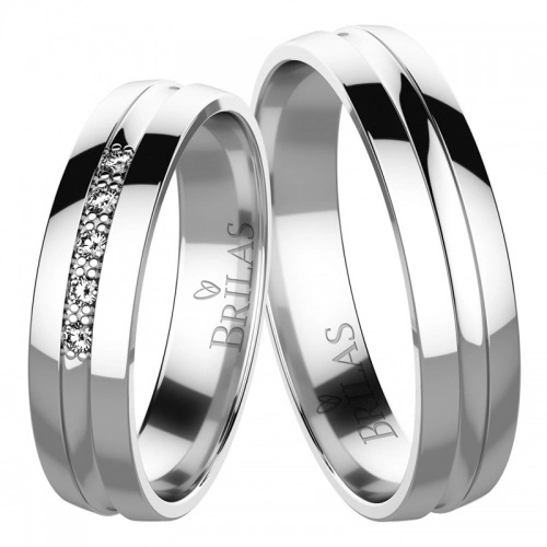 Orfeo White  - kouzelné snubáčky z bílého zlata 