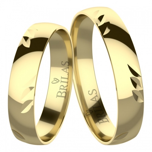 Imelda Gold - snubní prsteny bez kamene
