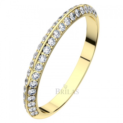 Afrodita II. Gold - prsten ze žlutého zlata