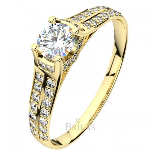 Apolonia Gold  - prsten ze žlutého zlata