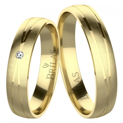 Kami Gold  - elegantní snubní prsteny 