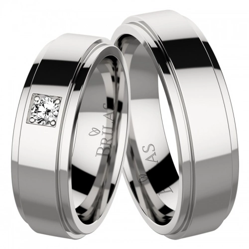 Andy stone - moderní snubní prsteny z chirurgické oceli