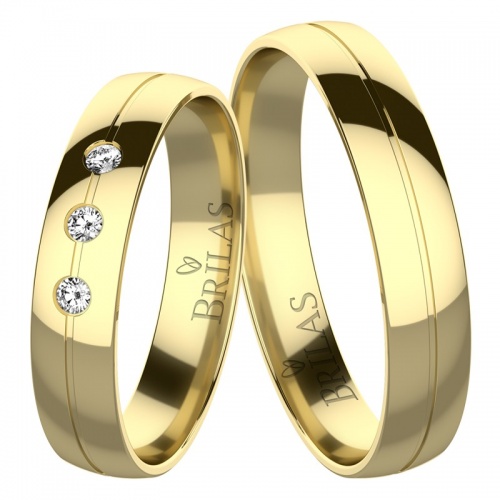 Regalo Gold - snubní prsteny ze žlutého zlata
