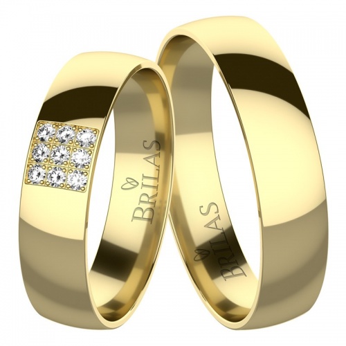 Fotini Gold - snubní prsteny ze žlutého zlata