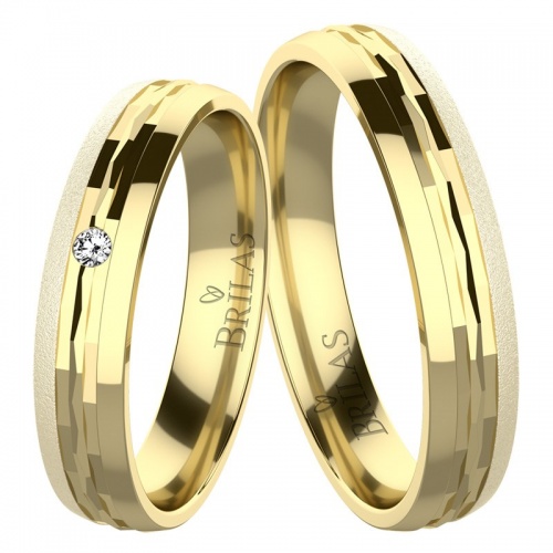 Renato Gold - snubní prsteny ze žlutého zlata