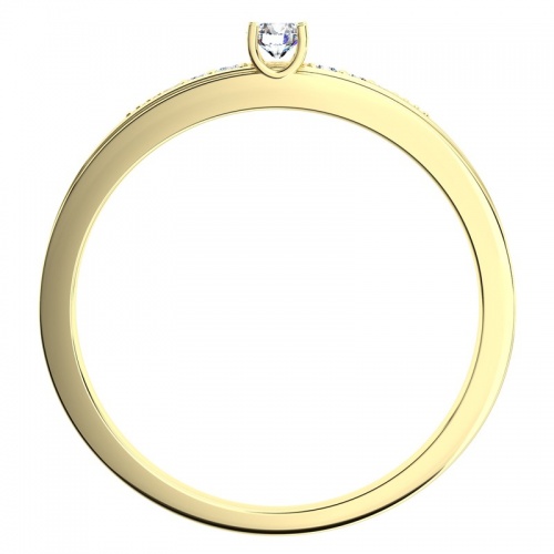 Nomia G Briliant  - prsten ze žlutého zlata 