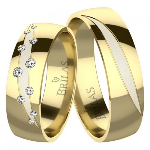 Geno Gold - snubní prsteny ze žlutého zlata