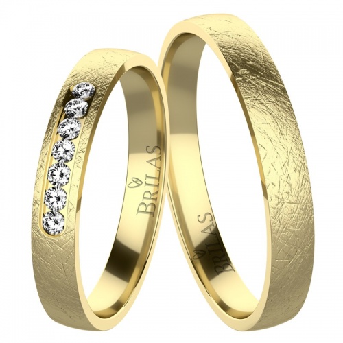 Desire Gold - snubní prsteny ze žlutého zlata