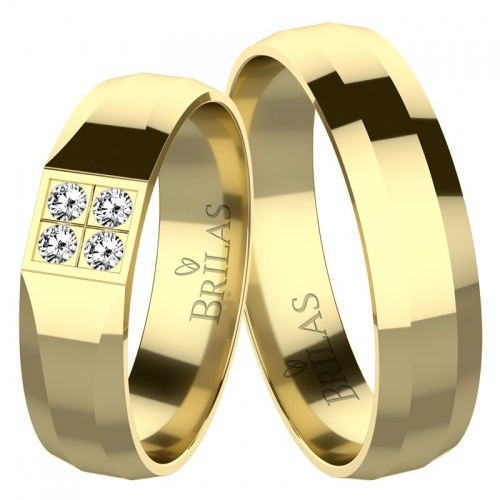 Gines Gold - snubní prsteny ze žlutého zlata