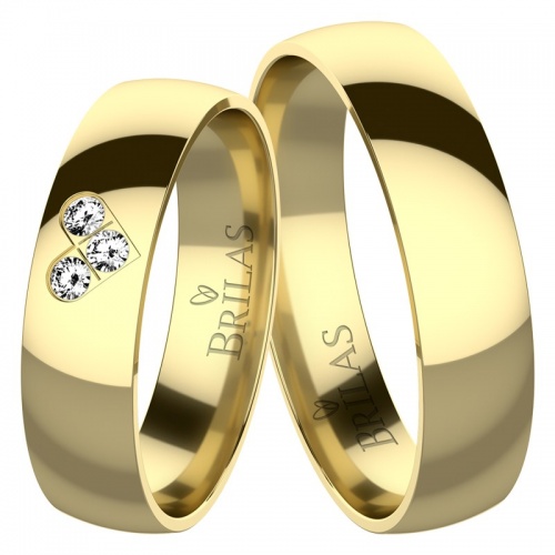 Magnus Gold-snubní prsteny ze žlutého zlata
