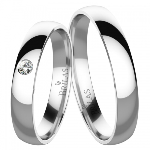 Ara White Diamond  - snubní prsteny z bílého zlata