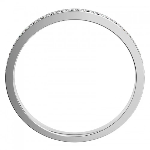 Manon White - dámský prsten z bílého zlata