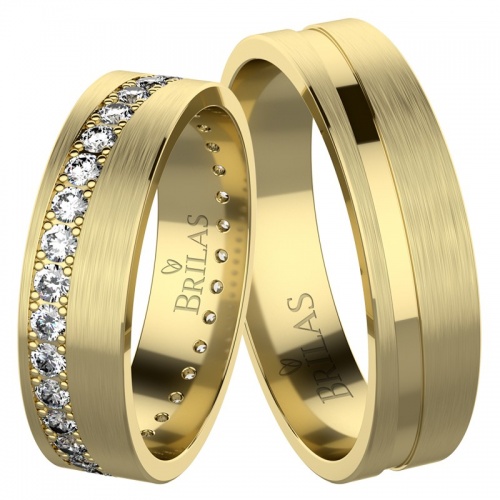 Enuris Gold - snubní prsteny ze žlutého zlata 