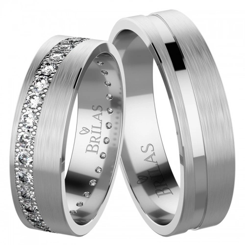 Enuris White - snubáky z bílého zlata