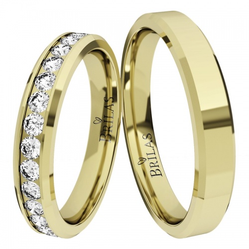 Auris Gold - snubní prsteny ze žlutého zlata
