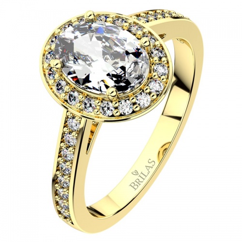 Alice Gold - prsten ze žlutého zlata