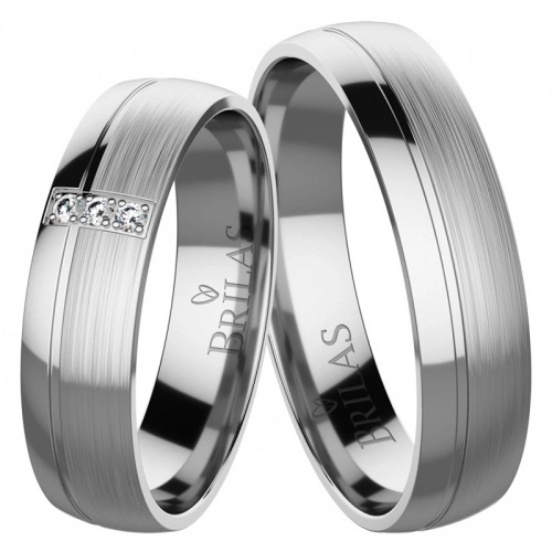 Malvina Titan - snubní prsteny z titanu