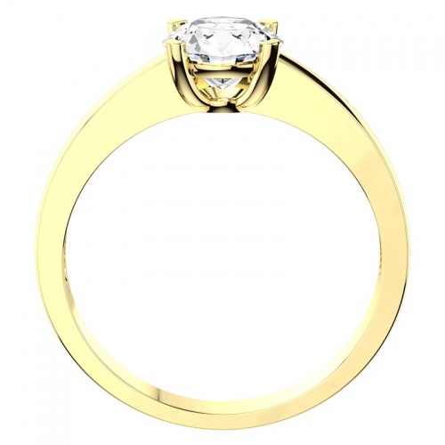 Hebe Gold - skvostný zásnubní prsten ze žlutého zlata