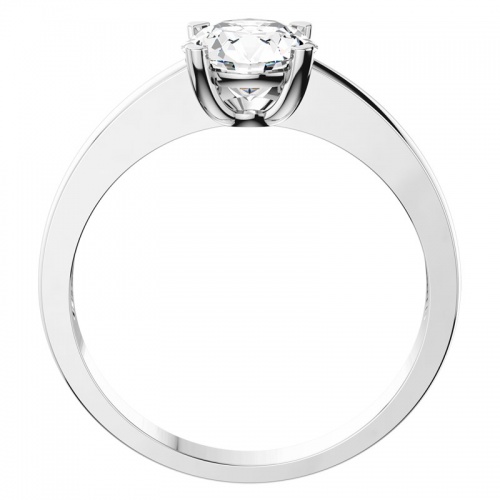 Hebe White - skvostný zásnubní prsten z bílého zlata