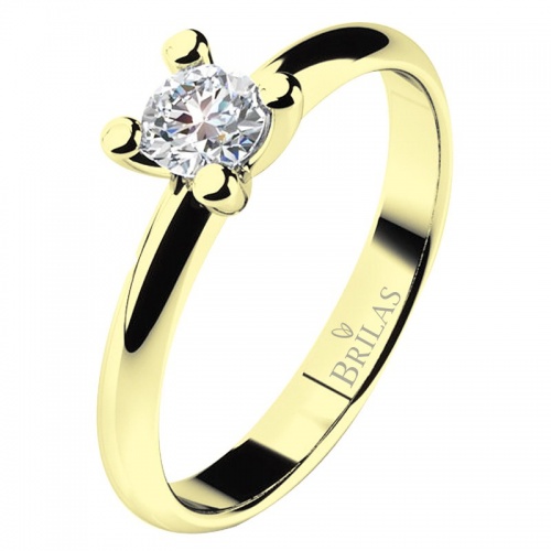 Hestia G Briliant  - klasický zásnubní prsten v dokonalém provedení