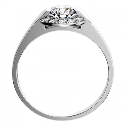 Sofia White - zásnubní prsten z bílého zlata