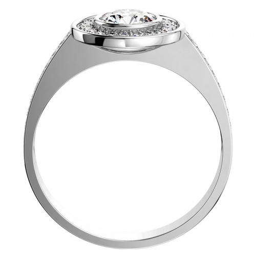 Arabela W Briliant - zásnubní prsten z bílého zlata