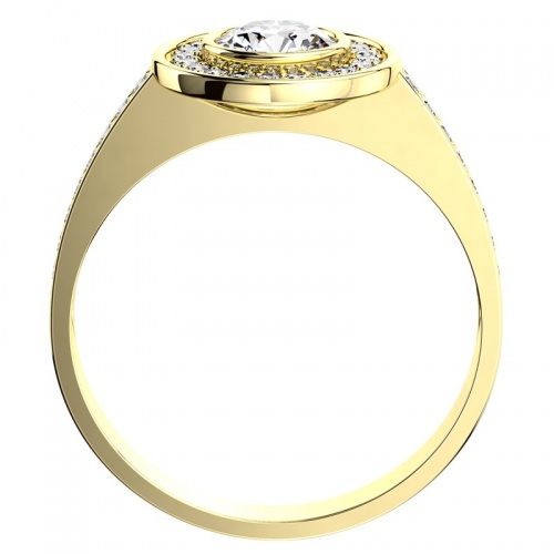 Arabela G Briliant - zásnubní prsten ze žlutého zlata