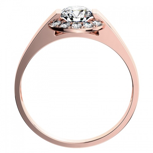 Sofia R Briliant - zásnubní prsten z červeného zlata
