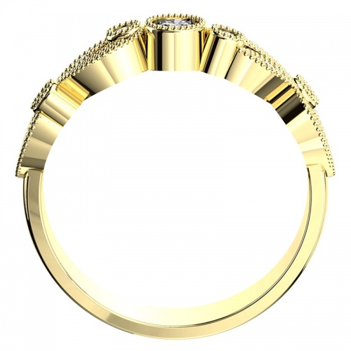 Viva G Briliant - prsten ze žlutého zlata