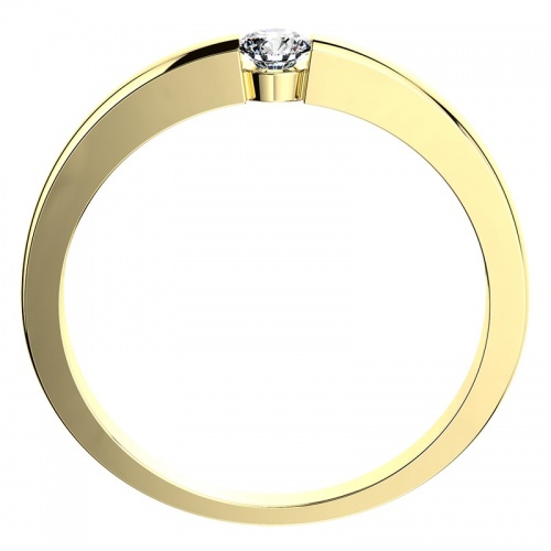 Kyra Gold - prsten ze žlutého zlata