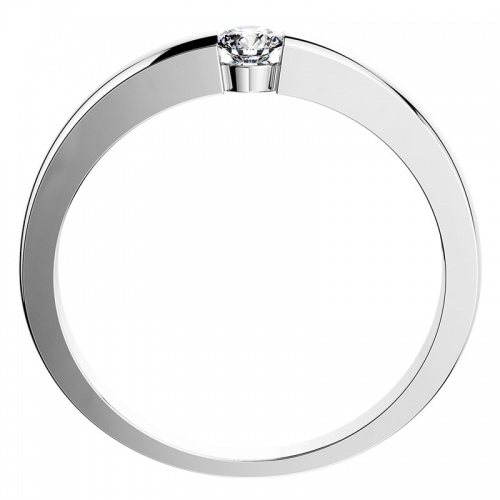 Kyra W Briliant - prsten z bílého zlata
